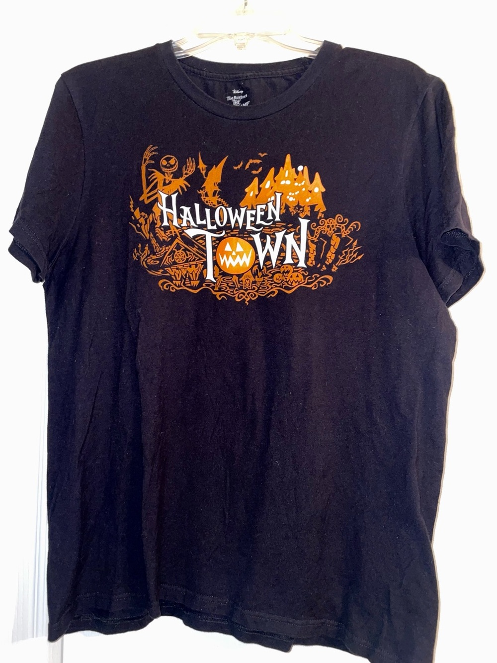Nightmare Before Christmas Halloween Town Shirt Hot Topic Unisex/Mens L